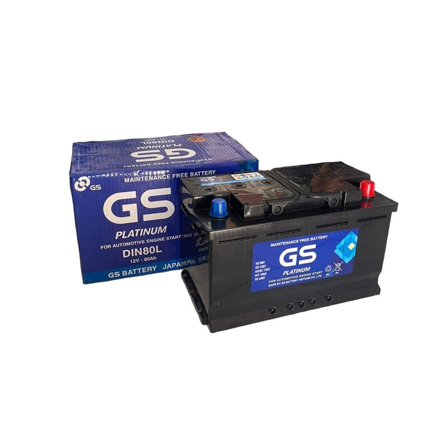Ắc quy GS MF DIN80L (12V – 80Ah)