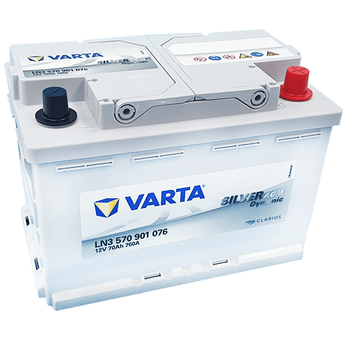 Ắc Quy Varta AGM LN3 570901076 (12V – 70Ah)