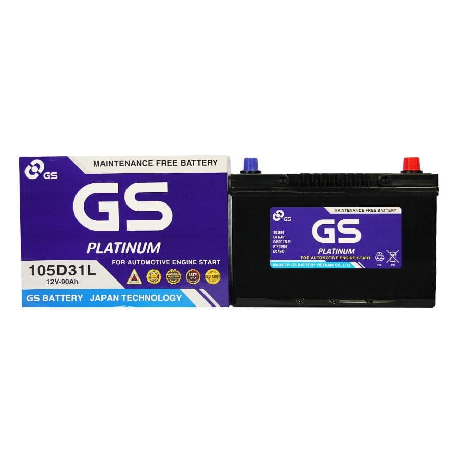 Ắc quy GS MF 105D31L (12V – 90Ah)
