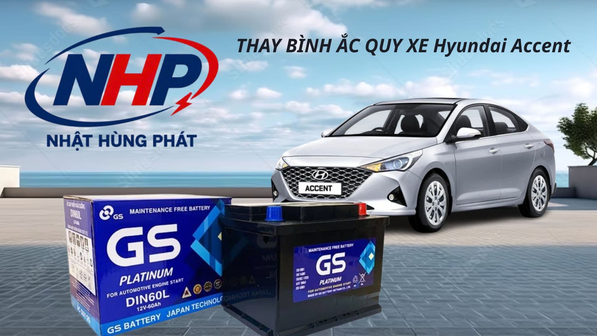 Hyundai Accent Đề Yếu, Khó Nổ Máy? Có Nên Thay Ắc Quy GS DIN60L Hay Chọn Varta, Delkor, Bosch?