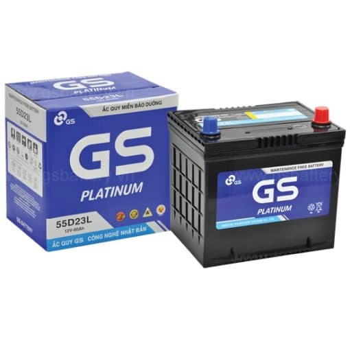 Ắc Quy GS 55D23L (12V – 60Ah)