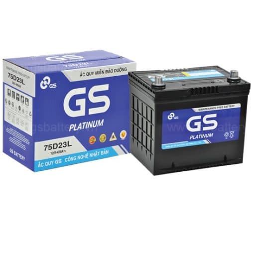 Ắc Quy GS 75D23L (12V – 65Ah)