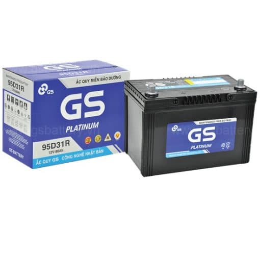 Ắc quy GS 95D31R (12V- 80Ah)