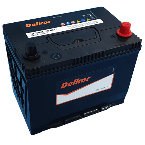 Ắc Quy Delkor Nx110-5 (80D26) R/L (12V-70Ah)