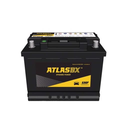 Ắc quy Atlas DIN 55559L (12V – 55Ah)