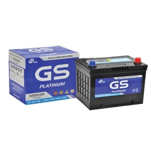 Ắc quy GS MF 55D23R (12V – 60Ah)