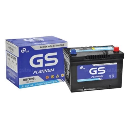 Ắc quy GS MF 85D26L (12V-75Ah)