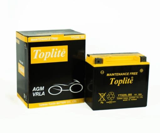 Ắc quy Toplite YTX20L-BS (12V – 18Ah)