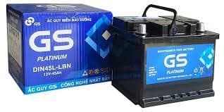 Ắc quy GS MF DIN45L-LBN (12V- 45Ah)
