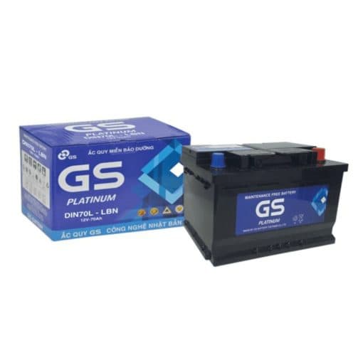 Ắc Quy GS DIN70LBN (12V – 70Ah)