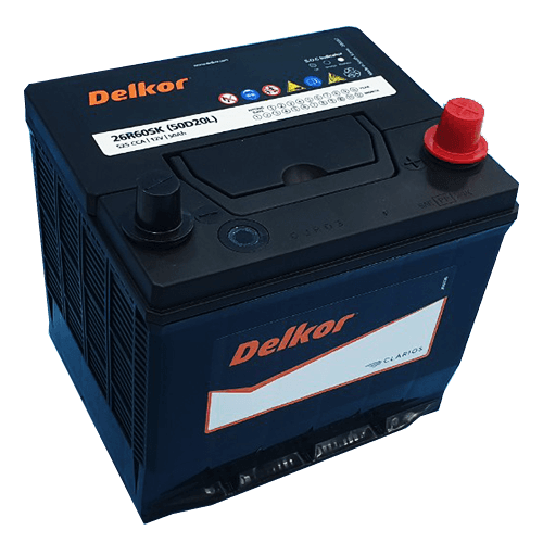 Ắc quy Delkor 50D20L/R (12V-50Ah)