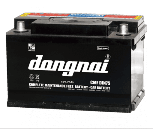 Ắc Quy Đồng Nai CMF DIN75 (12V – 75Ah)