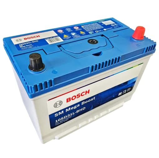 Ắc Quy Bosch 105D31L (12V-90Ah)