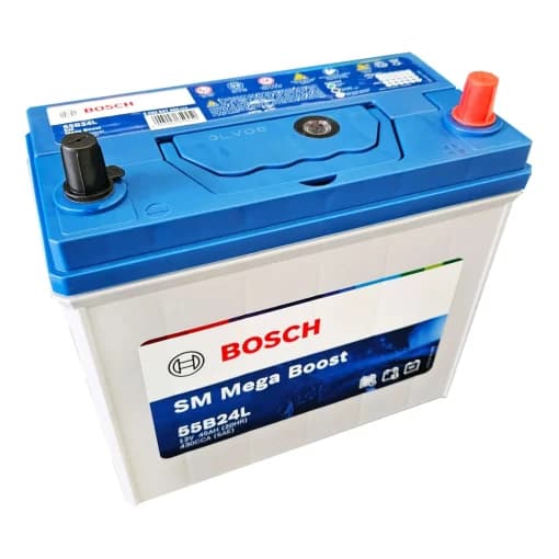 Ắc Quy Bosch 55B24L (12V – 45Ah)