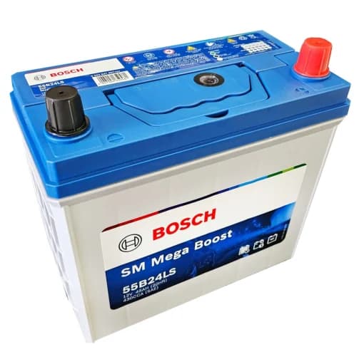 Ắc Quy Bosch 55B24LS (12V-45Ah)