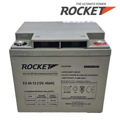 Ắc quy Rocket ES45-12 (12V – 45Ah)