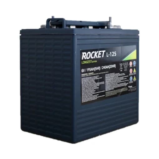 Ắc quy Rocket L-125 (6V – 240Ah)
