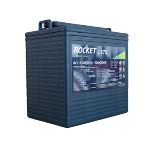 Ắc quy Rocket L-875 (8V – 170Ah)