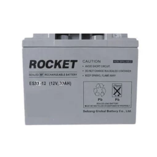 Ắc quy Rocket ES33-12 (12V – 33Ah)