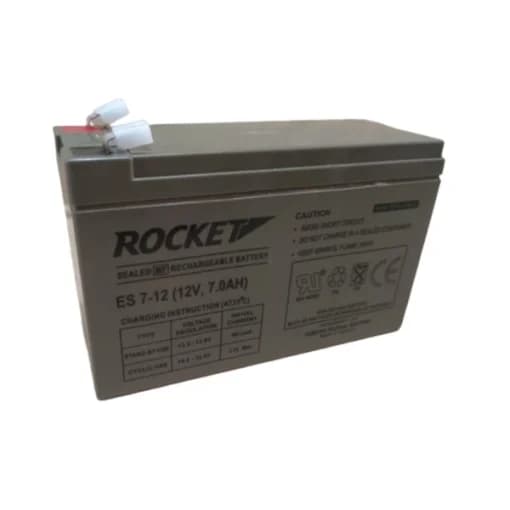 Ắc quy Rocket ES7-12 (12V – 7Ah)