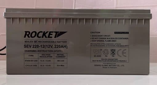 Ắc quy Rocket SEV220-12 (12V – 220Ah)