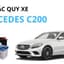 Ắc quy xe Mercedes C200