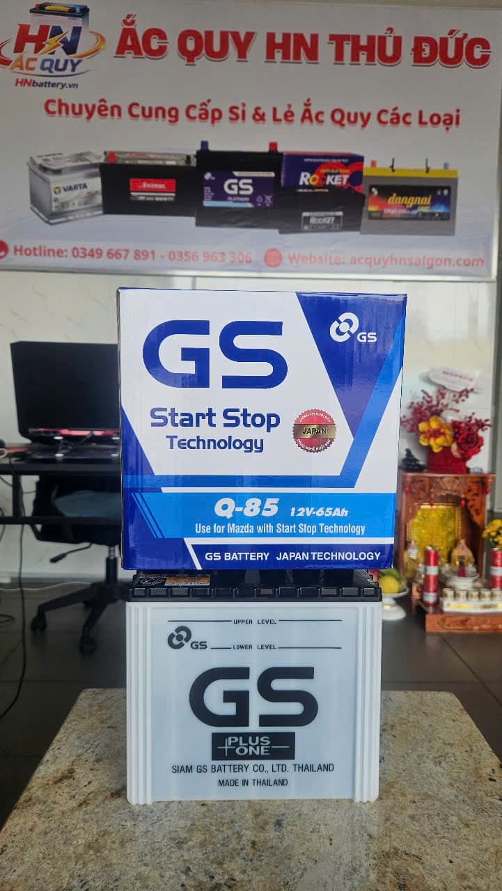 Thay Ắc Quy GS Q85 Cho Mazda CX5 Tại Thủ Đức TP.HCM