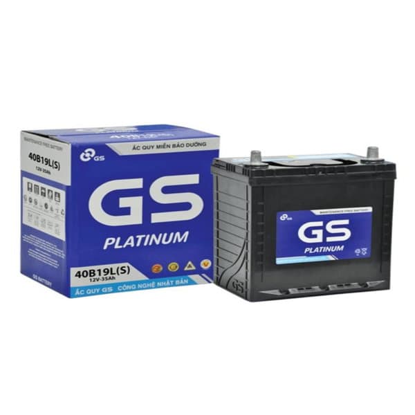 Ắc quy GS MF 40B19L(S) (12V-35Ah)