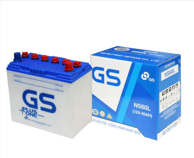 Ắc quy GS NS60L (12V-45Ah)