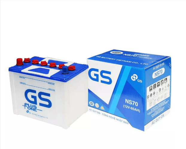 Ắc Quy GS NS70 (12V – 65Ah)