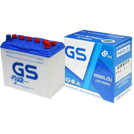 Ắc quy GS NS60L(S) (12V-45Ah)