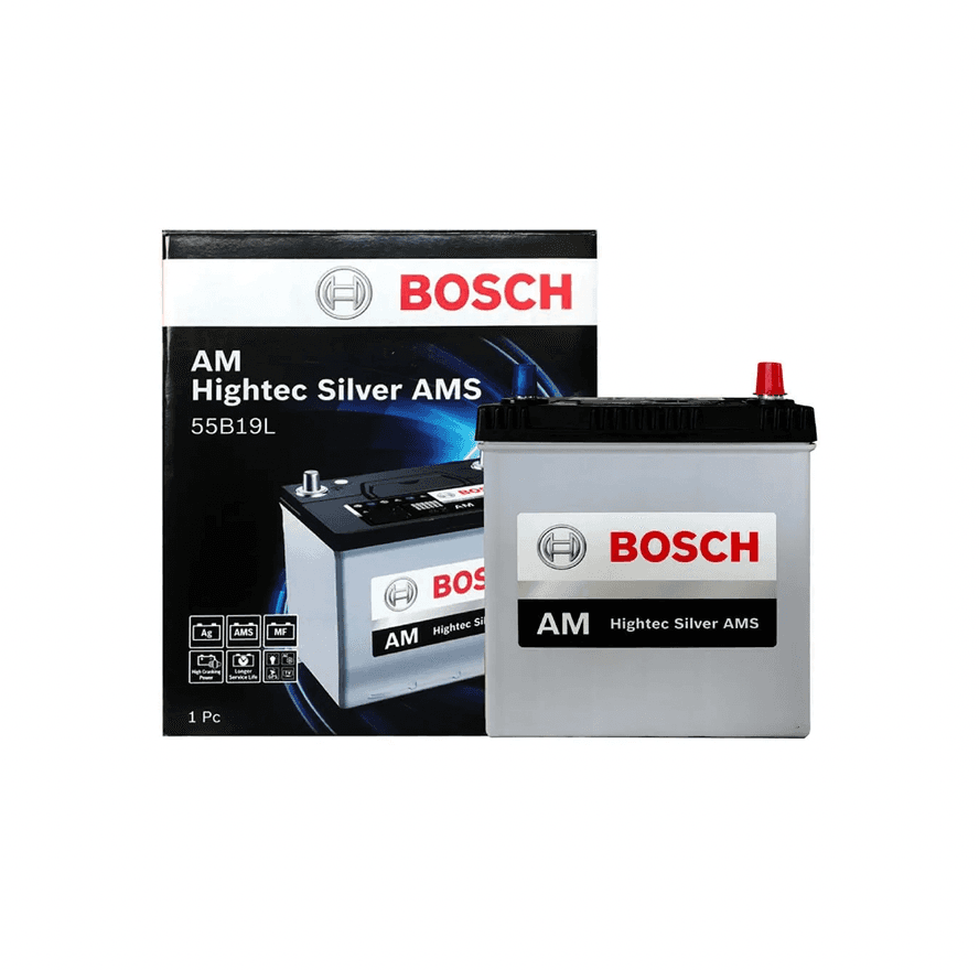 Ắc quy Bosch 55B19L-BHD (12V – 41Ah)