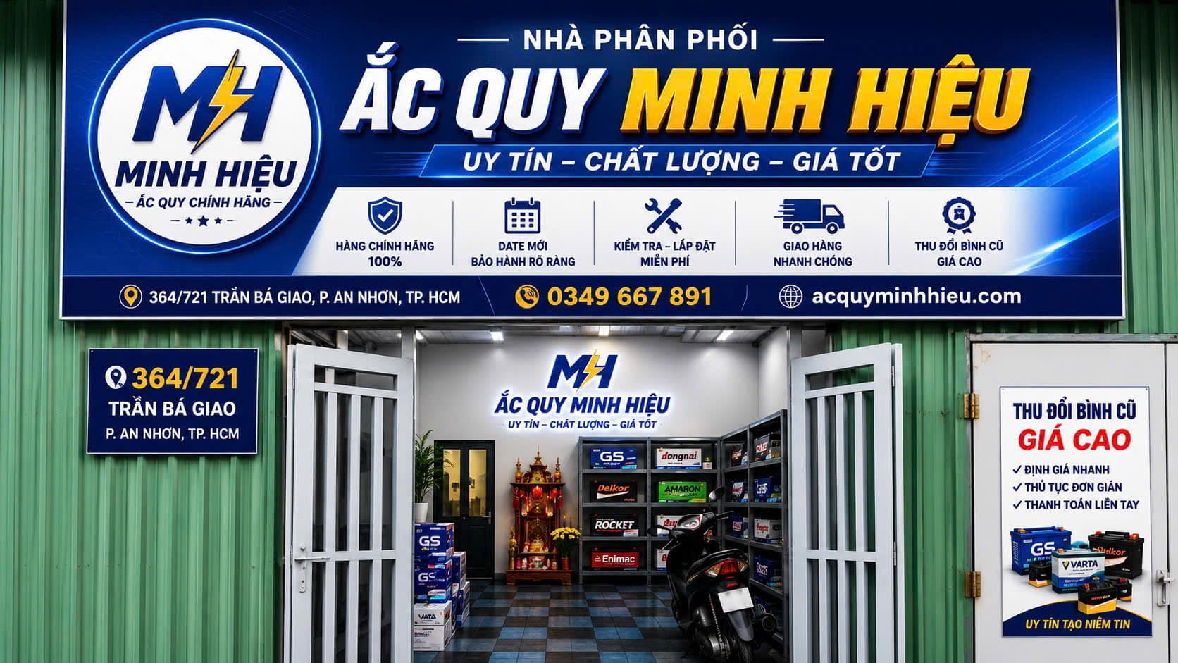 Thay Ắc Quy Gò Vấp Chính Hãng | Kích Bình Ô Tô Tận Nơi 24/7