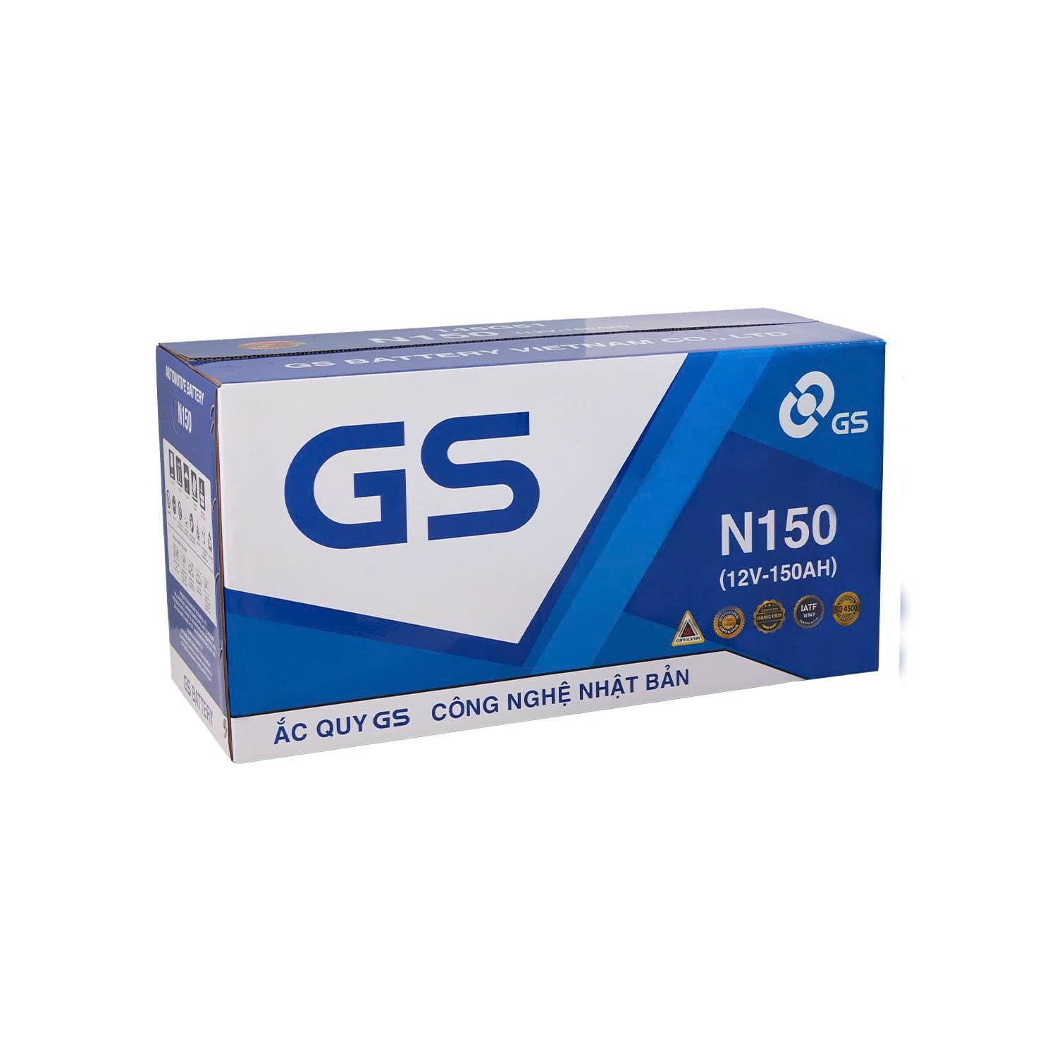 Ắc Quy GS N150 (12V-150AH)