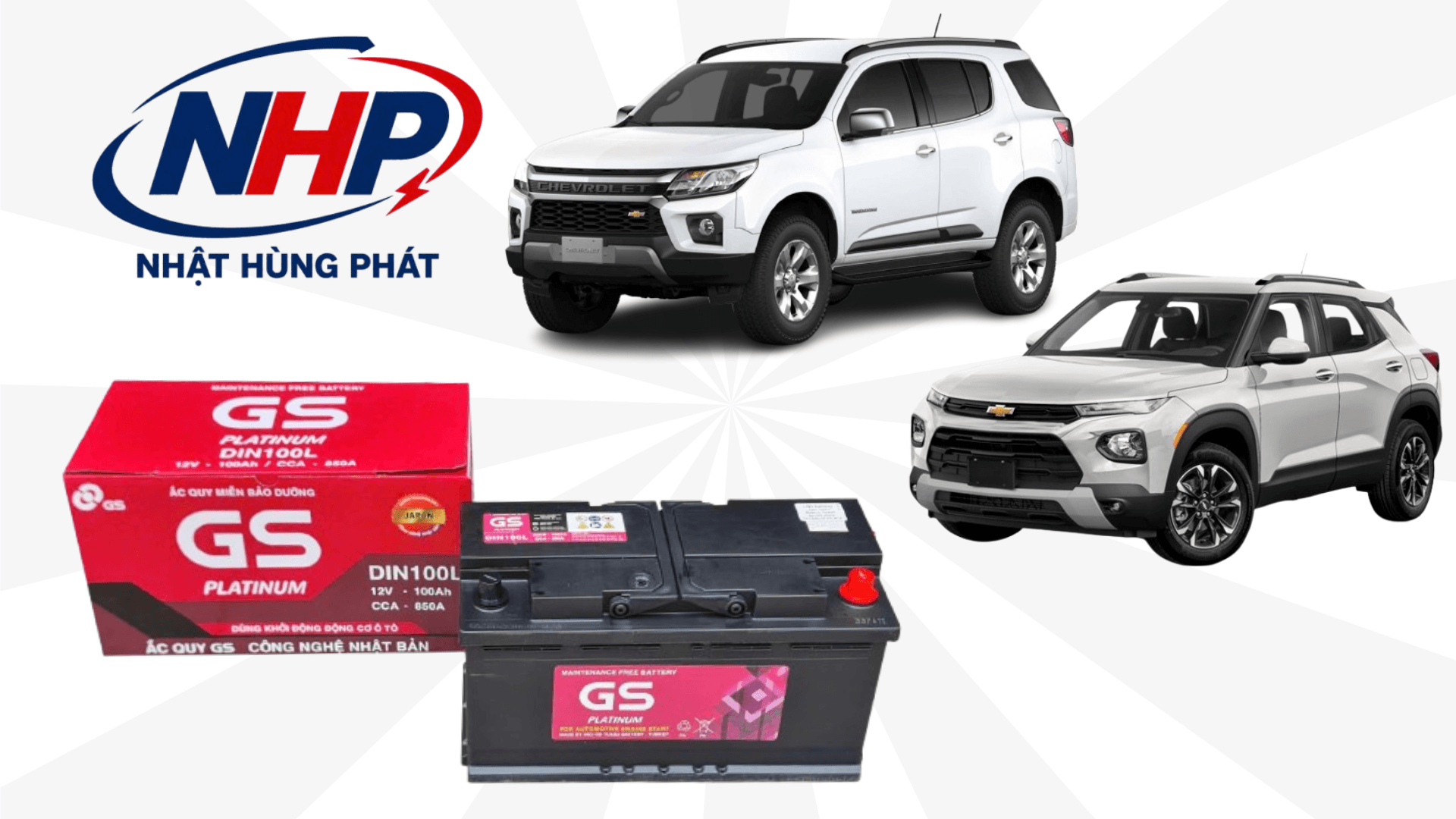 Chevrolet Trailblazer Có Nên Nâng Lên Bình GS DIN100L 100Ah? Phân Tích Ưu Điểm Và Lợi Ích