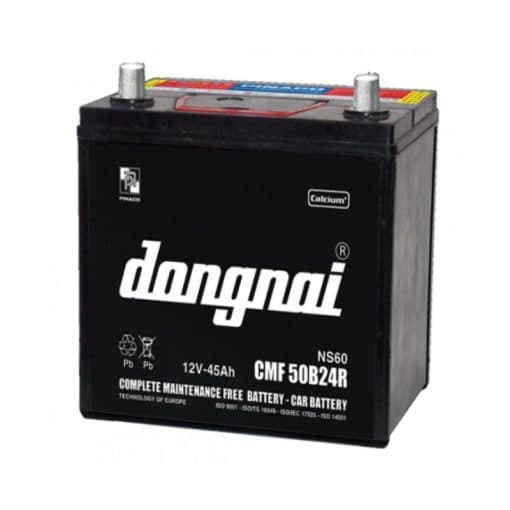 Ắc quy Đồng Nai CMF 50B24LS (12V – 45Ah)