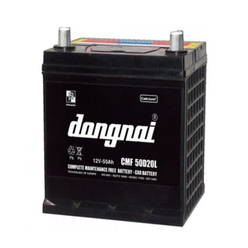 Ắc quy Đồng Nai Pinaco CMF 50D20L (12V – 50Ah)