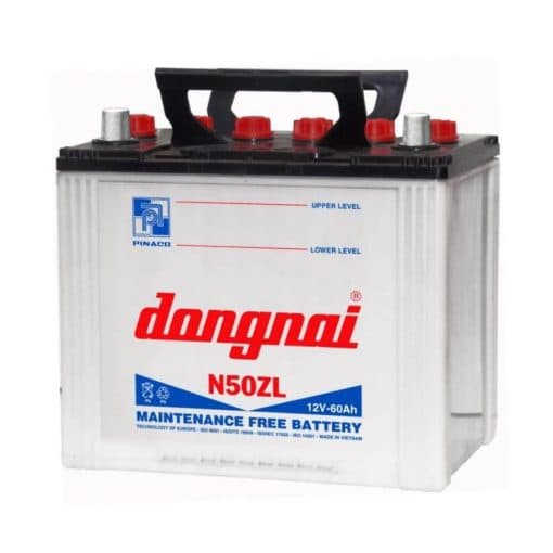 Ắc quy Đồng Nai Pinaco N50ZL (12V- 60Ah)