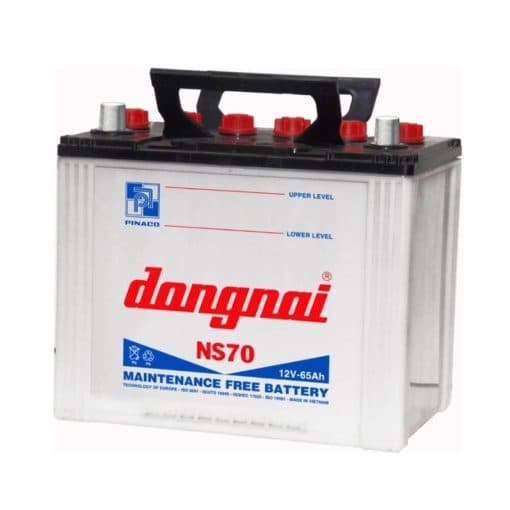 Ắc quy Đồng Nai Pinaco NS70R (12V – 65Ah)