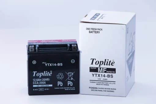 Ắc Quy Toplite YTX14-BS (12V- 12Ah)